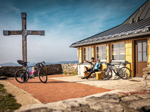 Pause auf dem Hochwald