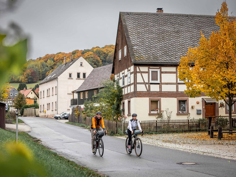 Schöne Häuschen in Schönbach