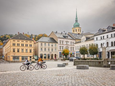 Marktplatz in Sebnitz
