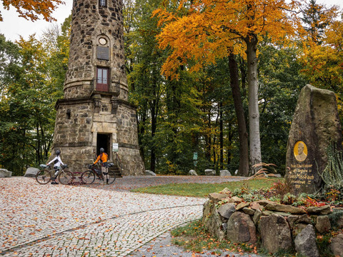 Am Ungerturm bei Neustadt i.Sa.