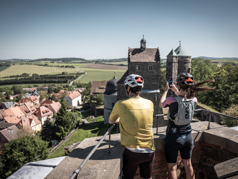 Aussicht von der Burg Stolpen