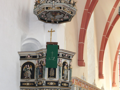 Stadtkirche St. Marien Weida - Kanzel