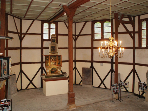 Historische Altstadt St. Joachimsthal - Allerheiligen Spitalkirche