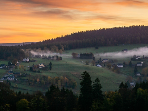 Herbstnebel Rittersgrün