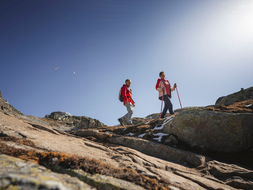 Herbstwanderung am Grossen Aletschgletscher