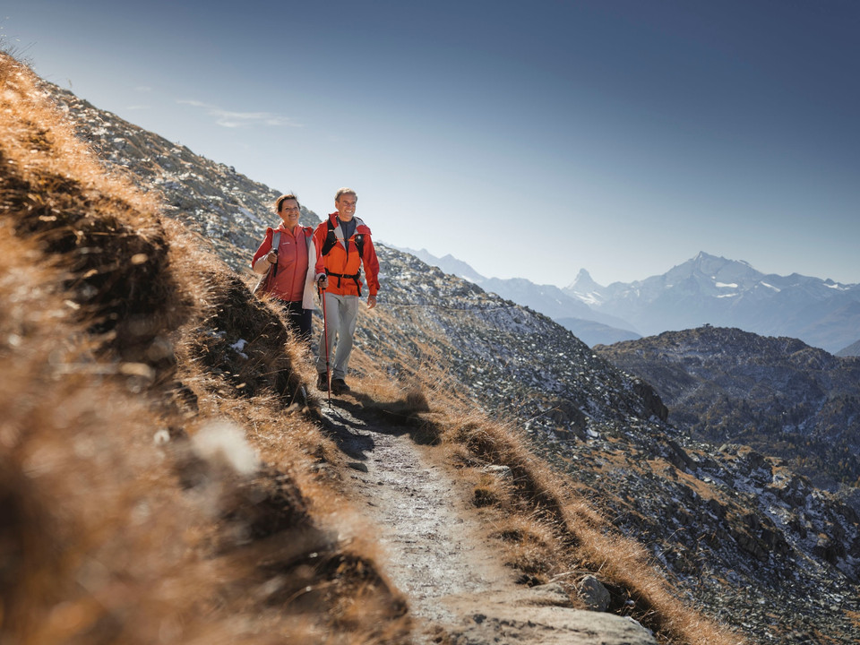Herbstwanderung am Grossen Aletschgletscher