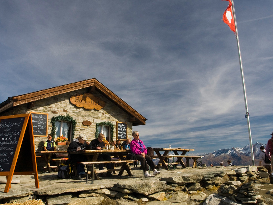 Wanderung vom Eggishorn via Märjelensee zur Fiescheralp