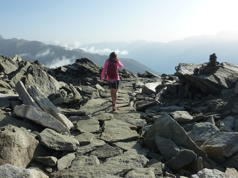 Wanderung vom Eggishorn via Märjelensee zur Fiescheralp