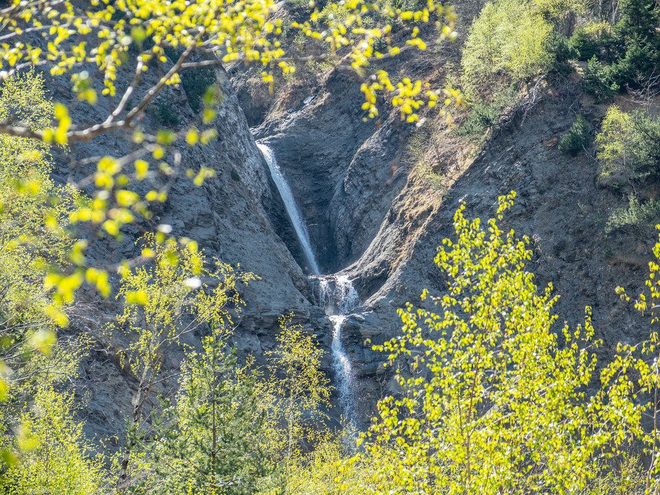 Wasserfall im Tunetschgraben
