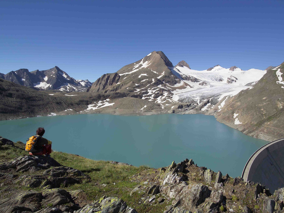 Griespass mit Blick aufs Blinnenhorn