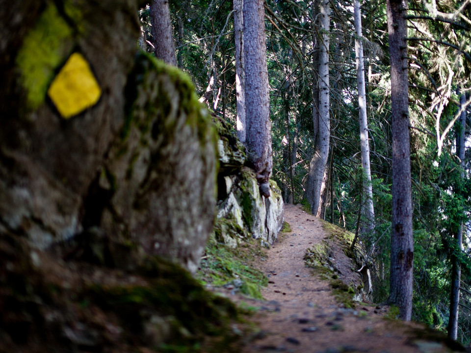 Weg zum Blindbärgji