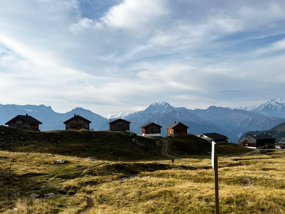 Aussicht Tyndall Lehrpfad