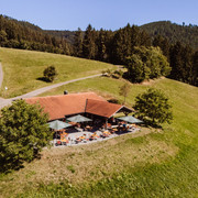 Sackmanns Panoramahütte in Schwarzenberg