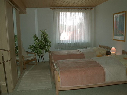 Schlafzimmer der Ferienwohnung am Schlosspark in Salzgitter-Ringelheim