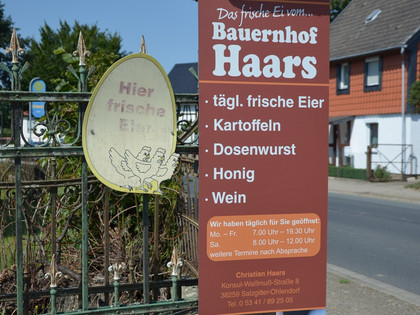 Sortiment Hofladen Haars