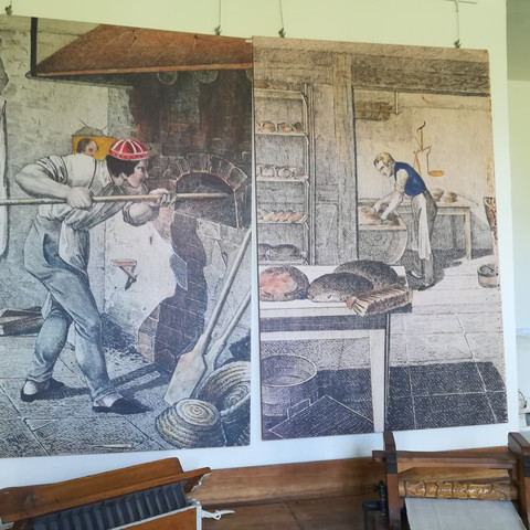 Wandbild im Brotmuseum