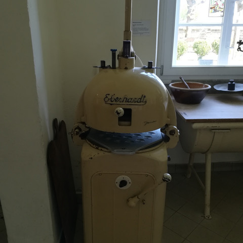 Brötchenpresse im Brotmuseum Ebergötzen