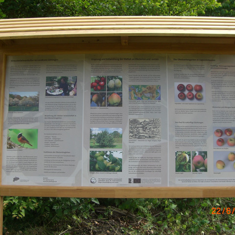 Landschaftspflegeverband Infotafel