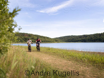 Der Reihersee im Höhenzug