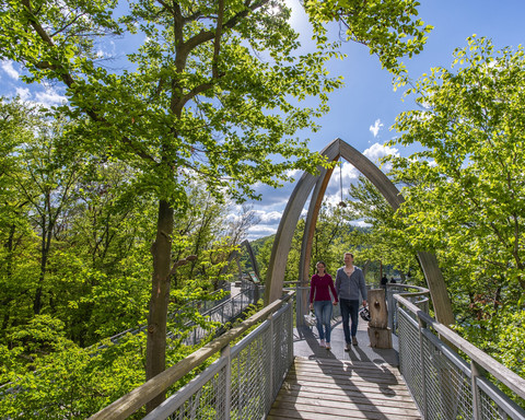 Familienglück am Edersee... Auf dem Baumkronenweg Edersee