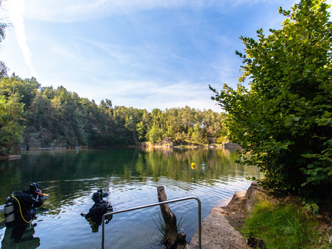 Tauchschule am Hausteinsee