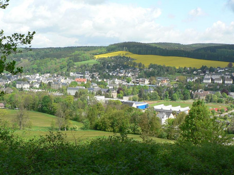 Blick auf Olbernhau