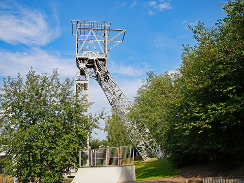 Förderturm am Oppelschacht