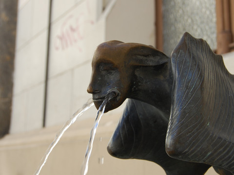 Teufelbrunnen in der Steinstraße, Görlitz