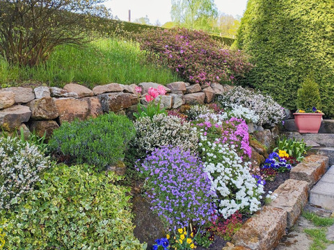 gepflegtes Grundstück