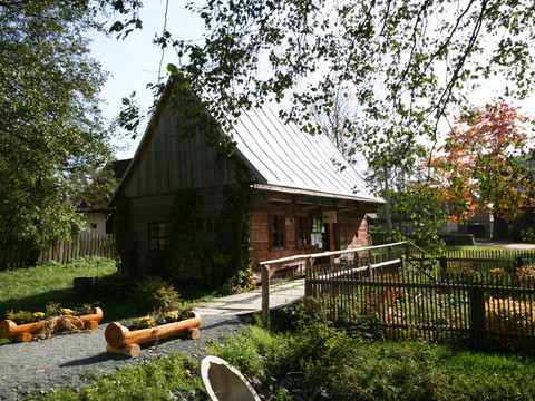 Alte Schmiede - Eingang zum Freilichtmuseum Eubabrunn