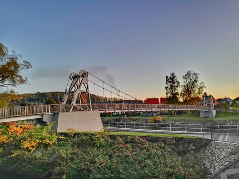 Zaßnitzer Hängebrücke - Rochlitz