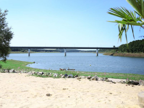 Sandstrand am Strandbad Bio-Seehotel