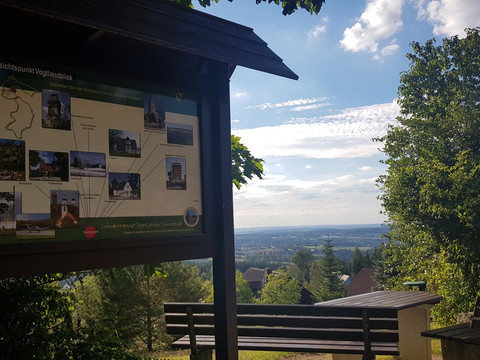 Aussichtspunkt Vogtlandblick Vogelsgrün