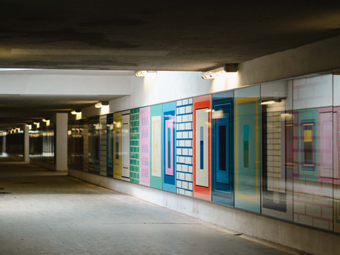 Tanja Rochelmeyer, Glance, 2022; Courtesy: Tanja Rochelmeyer und DB Station & Service AG