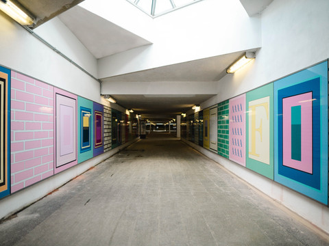 Tanja Rochelmeyer, Glance, 2022; Courtesy: Tanja Rochelmeyer und DB Station & Service AG