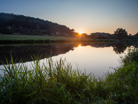 Hofladenroute - Flußlandschaft im Thüringer Vogtland