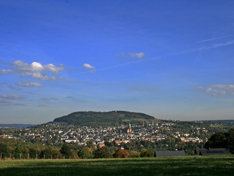 Blick auf Annaberg-Buchholz