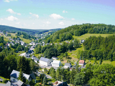 Blick auf Pobershau