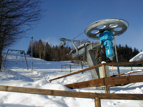 Skilift an der Frankwarte