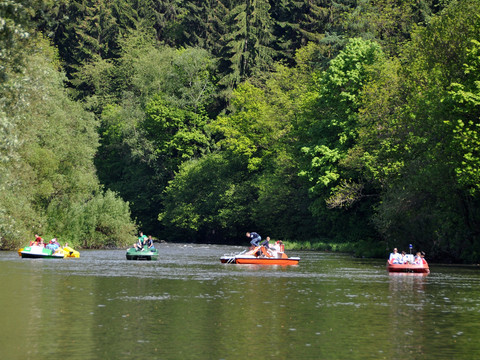 Bootfahren auf der Sieg