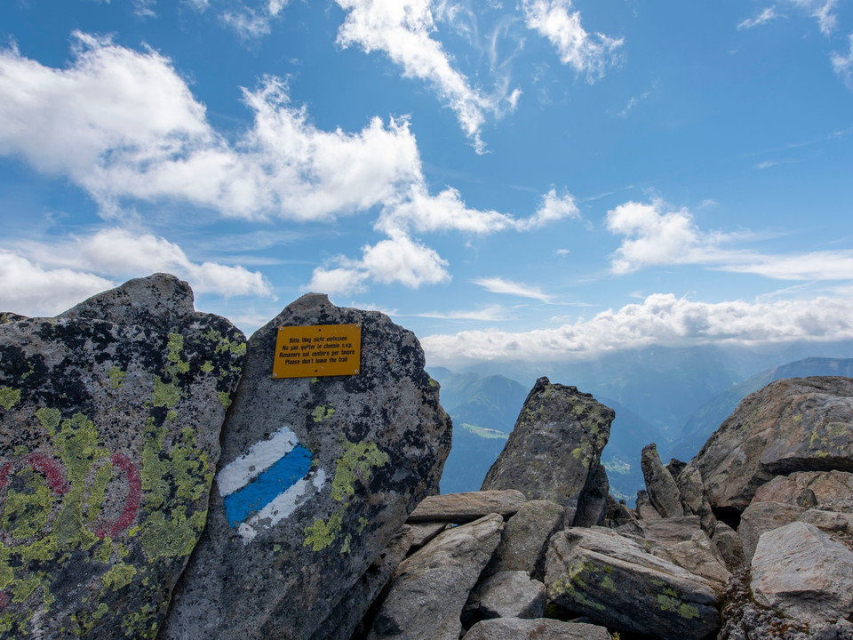 Alpine Wanderung UNESCO-Höhenweg vom Bettmerhorn zum Eggishorn
