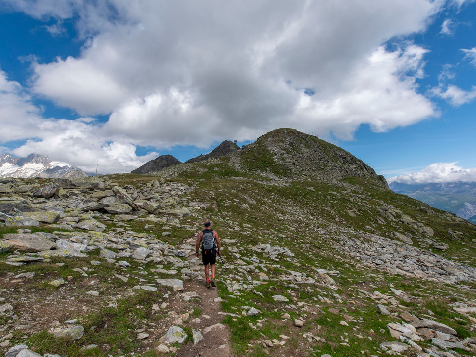 Alpine Wanderung UNESCO-Höhenweg vom Bettmerhorn zum Eggishorn
