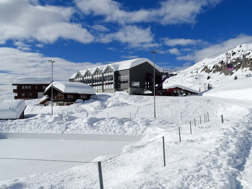 Winterwanderung von der Bettmeralp via Bettmersee, Gopplerlücke zur Riederalp