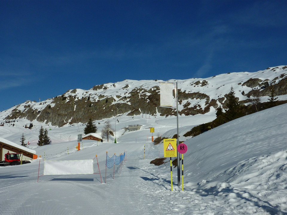Winterwanderung von der Bettmeralp via Bettmersee, Gopplerlücke zur Riederalp