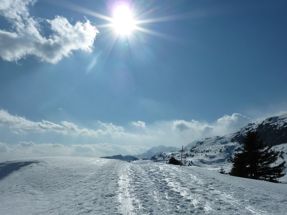 Winterwanderung Rundweg Bettmeralp - Lischa