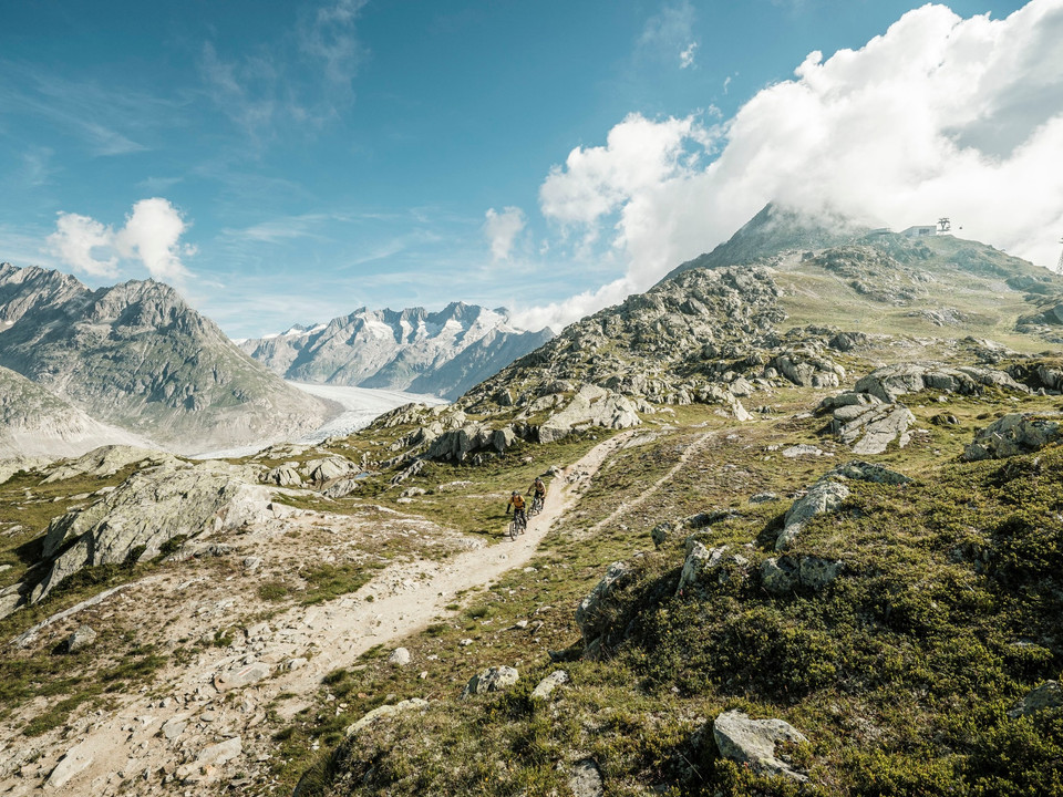 4. Königsetappe: Bettmeralp - Bettmerhorn - Bettmeralp - Betten - Mörel