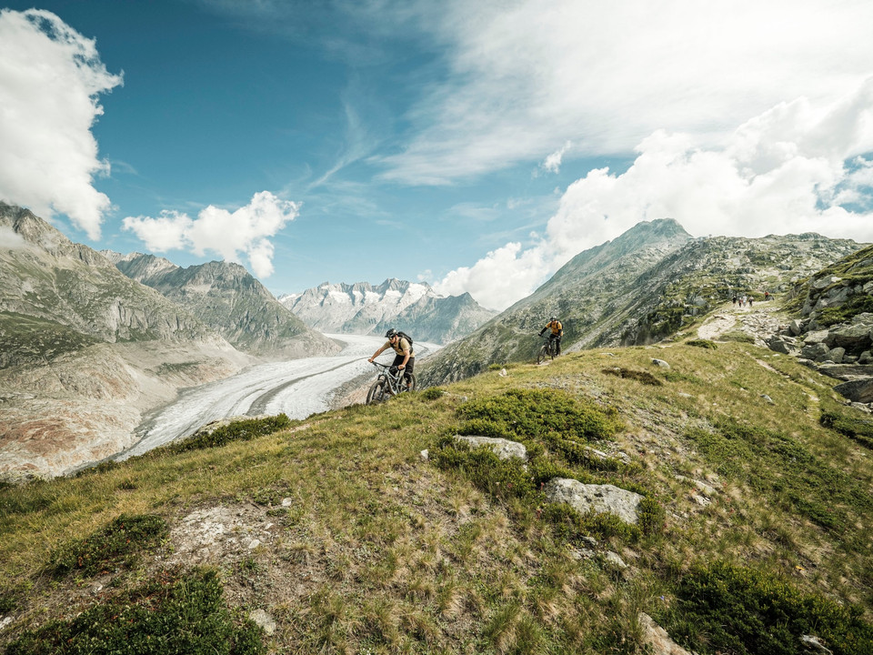 4. Königsetappe: Bettmeralp - Bettmerhorn - Bettmeralp - Betten - Mörel
