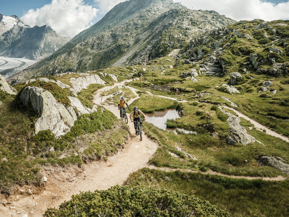 4. Königsetappe: Bettmeralp - Bettmerhorn - Bettmeralp - Betten - Mörel