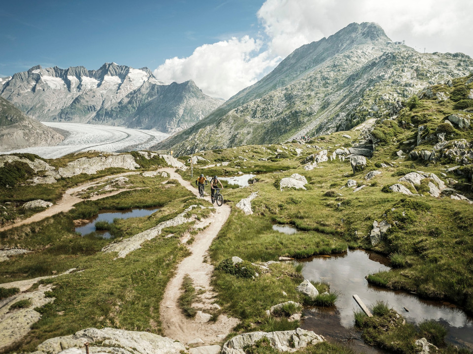 4. Königsetappe: Bettmeralp - Bettmerhorn - Bettmeralp - Betten - Mörel
