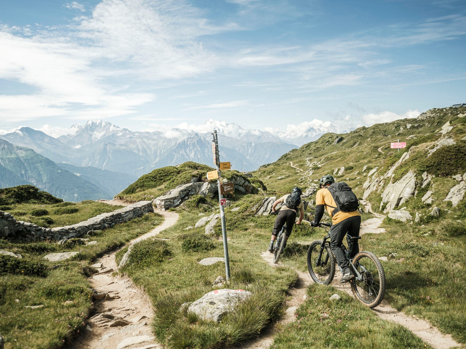 4. Königsetappe: Bettmeralp - Bettmerhorn - Bettmeralp - Betten - Mörel